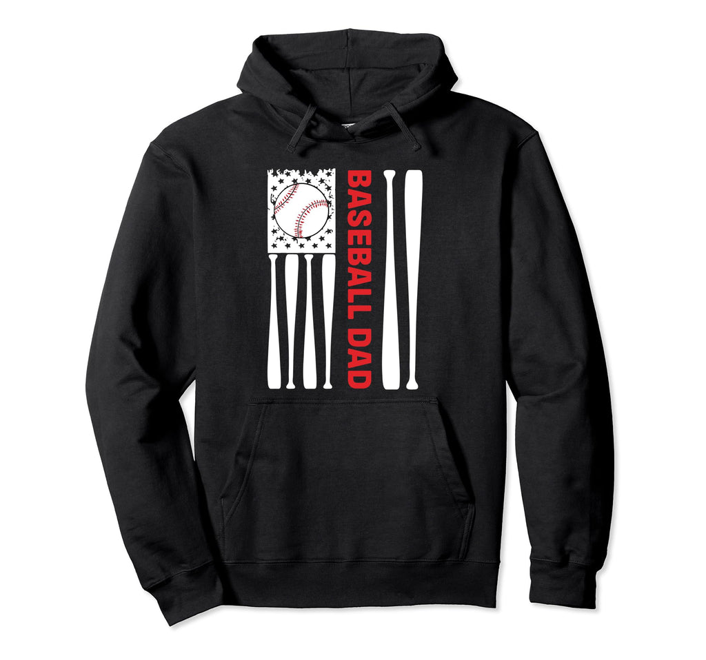 Flag Usa 4Th July Fathers Day Baseball Hoodie - Unique Graphic Men Women - T-Shirt, Sweatshirt, Hoodie