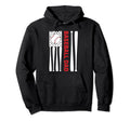 Flag Usa 4Th July Fathers Day Baseball Hoodie - Unique Graphic Men Women - T-Shirt, Sweatshirt, Hoodie