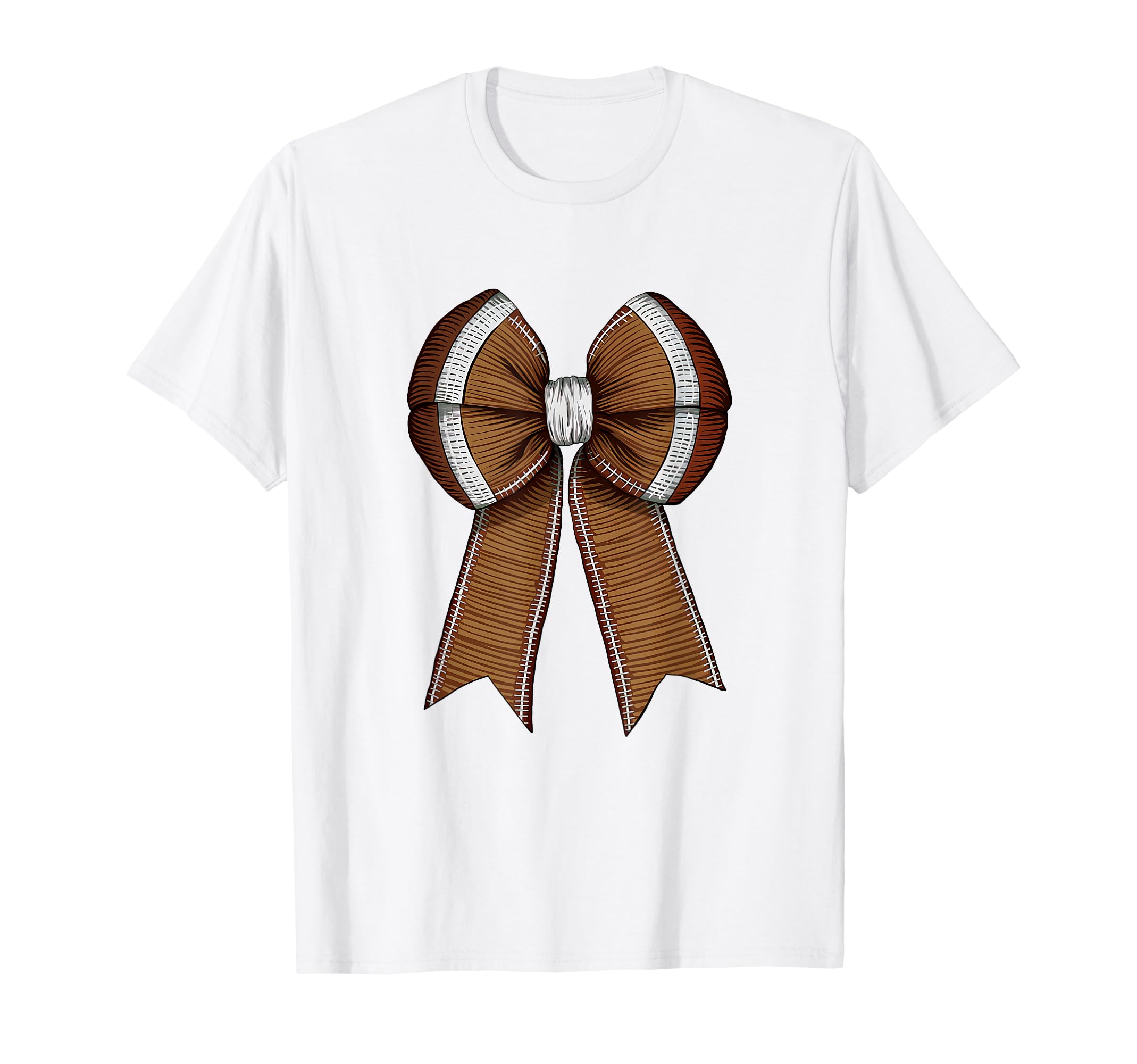 Womens Moms Coquette Bow Football T-Shirt - Streetwear Style Men Women - T-Shirt, Sweatshirt, Hoodie