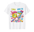 I Was 6 Now Im 7 Baseball Drip T-Shirt - Streetwear Style for Adults - T-Shirt, Sweatshirt, Hoodie