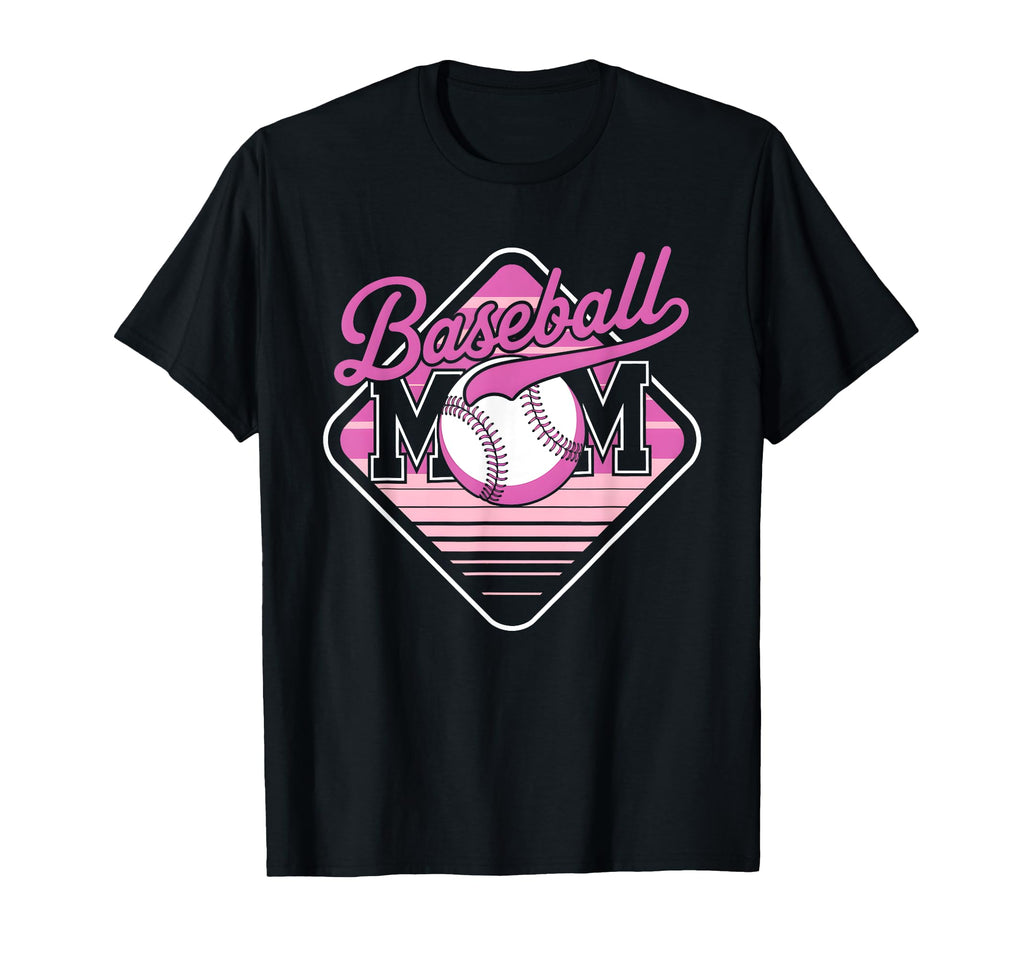 Proud Baseball Mom Game Day And T-Shirt - Aesthetic Graphic for Adults - T-Shirt, Sweatshirt, Hoodie