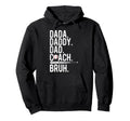 Baseball Coach Dad Fathers Day Funny Hoodie - Graphic Print Men Women - T-Shirt, Sweatshirt, Hoodie
