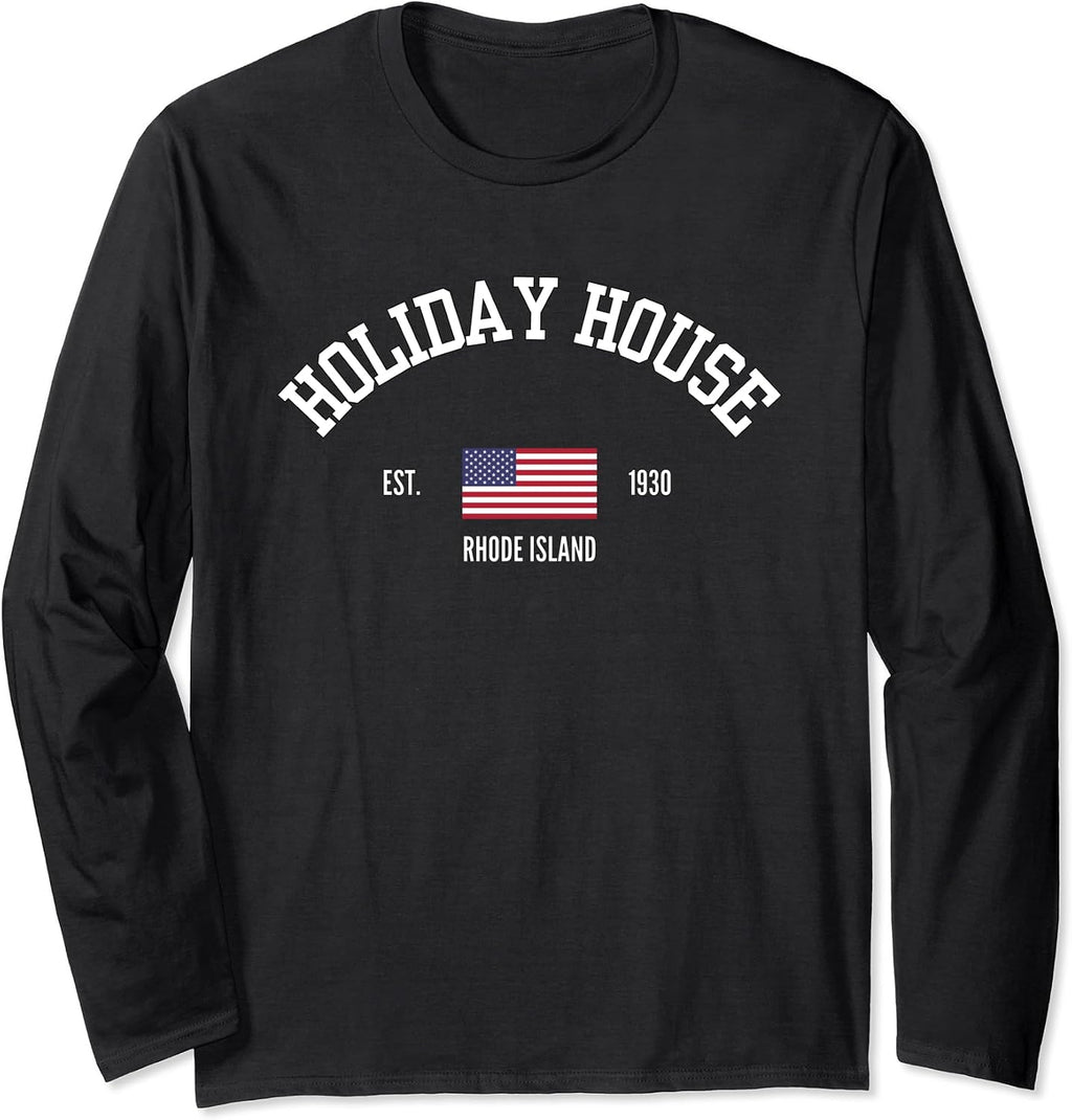 Holiday House RI Rhode Island Apparel Merch - Adult & Kids T-Shirts, Sweatshirts & Hoodies apparel design preview 1