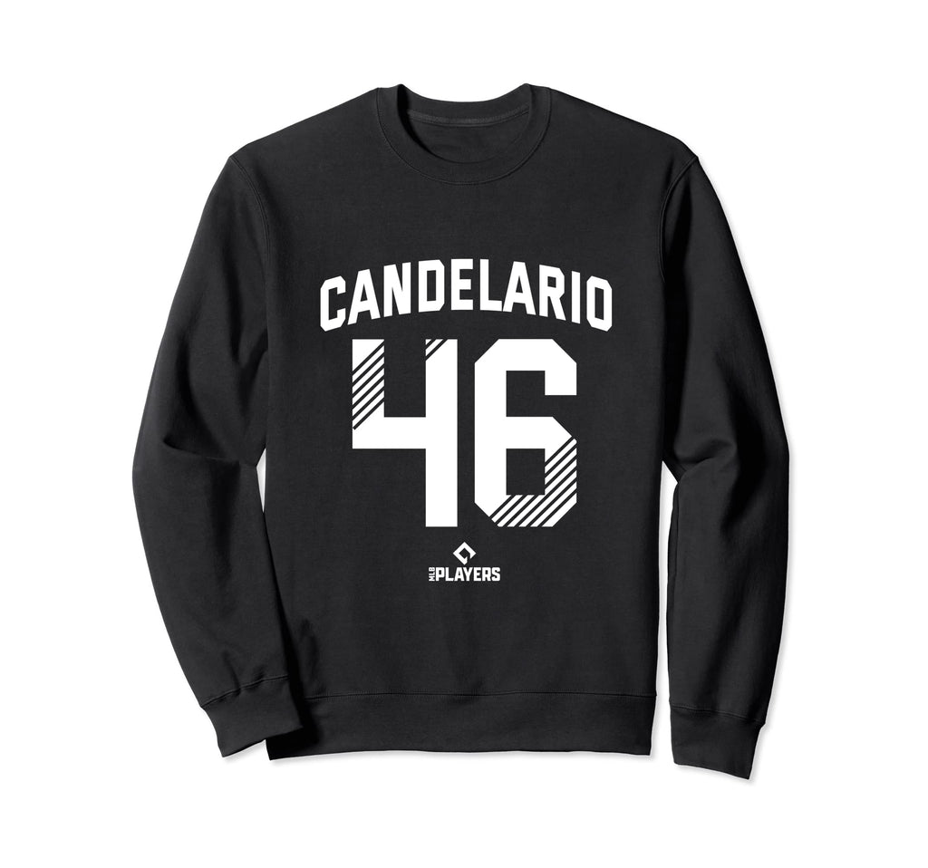 Jeimer Candelario 46 Detroit Mlbpa Sweatshirt - Custom Art Print Unisex - T-Shirt, Sweatshirt, Hoodie