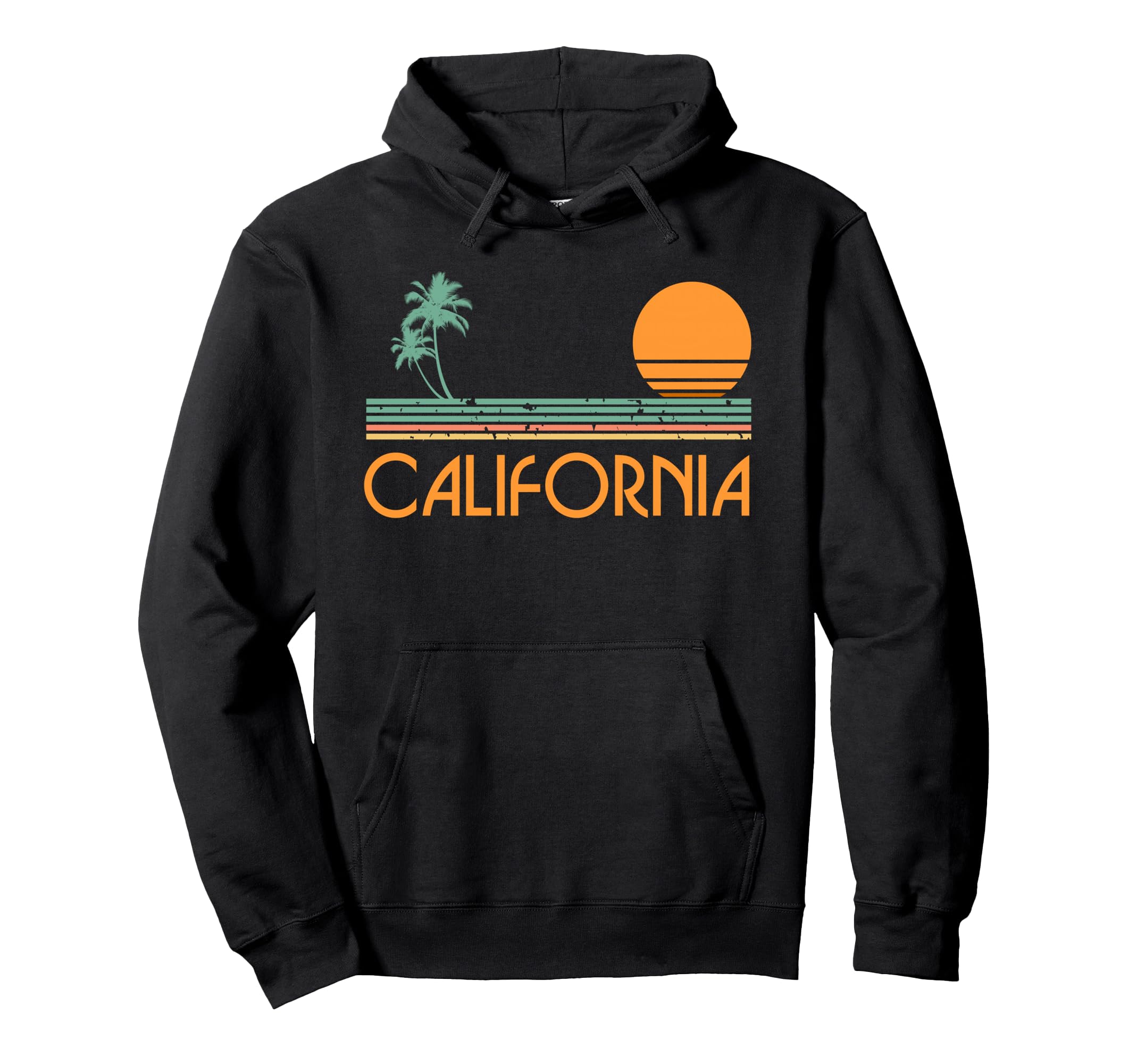 California Beach Hoodie - Fun Novelty Design Unisex - T-Shirt, Sweatshirt, Hoodie