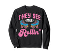 Roller Skating Funny Rollerskate Sweatshirt - Fun Novelty Design Unisex - T-Shirt, Sweatshirt, Hoodie