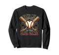 Take Me To Ball Game Baseball Softball Sweatshirt - Unique Graphic Unisex - T-Shirt, Sweatshirt, Hoodie