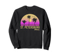 St Petersburg Florida Sunset Sweatshirt - Trendy Graphic for Adults - T-Shirt, Sweatshirt, Hoodie