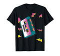 Cassette Tape 80S 90S Neon T-Shirt - Novelty Apparel Unisex - T-Shirt, Sweatshirt, Hoodie