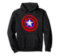 Marvel Comics Captain America Hoodie - Aesthetic Graphic for Adults - T-Shirt, Sweatshirt, Hoodie