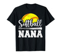 Softball Nana Softball Player Game Day T-Shirt - Streetwear Style Unisex - T-Shirt, Sweatshirt, Hoodie