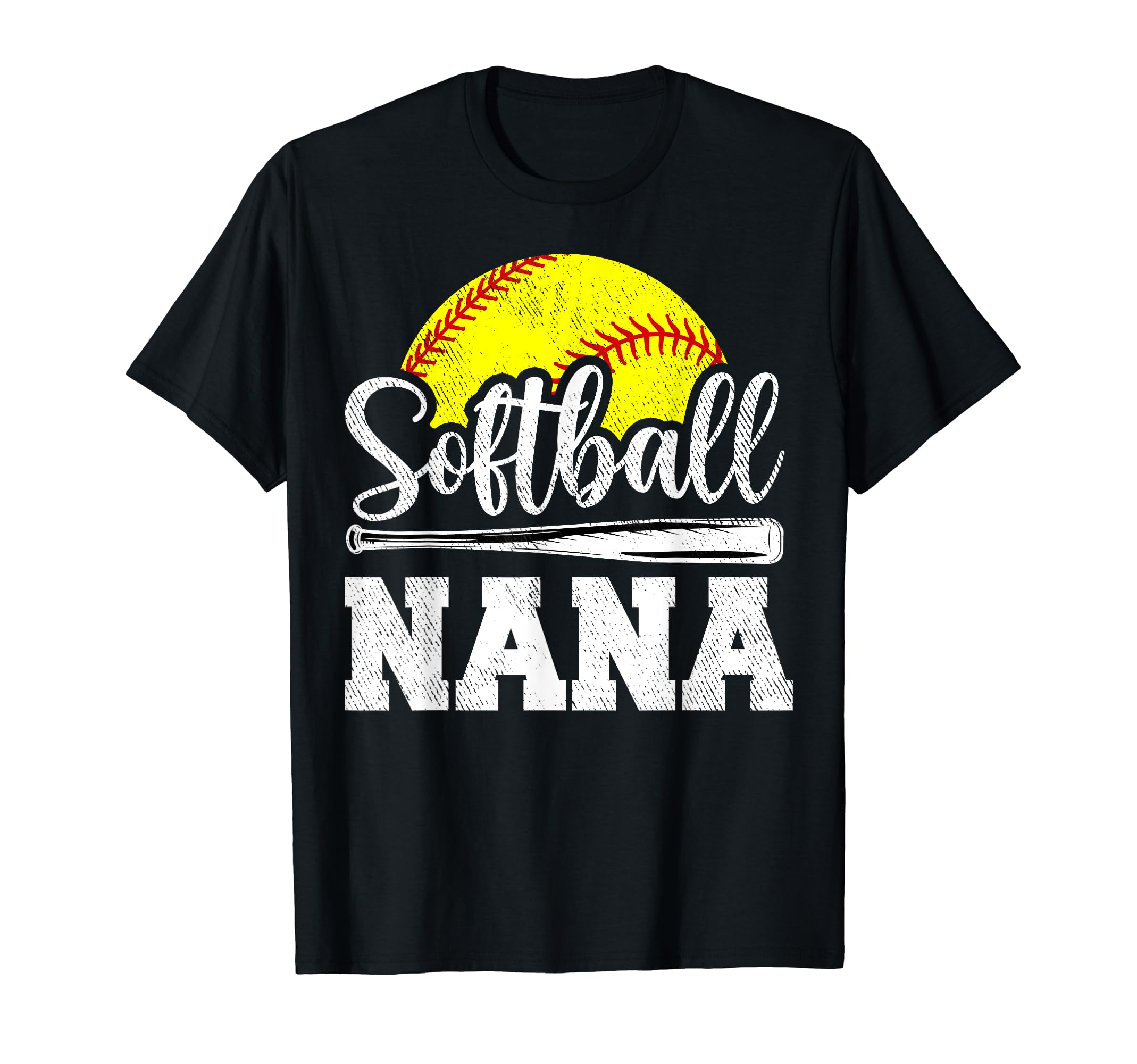 Softball Nana Softball Player Game Day T-Shirt - Streetwear Style Unisex - T-Shirt, Sweatshirt, Hoodie