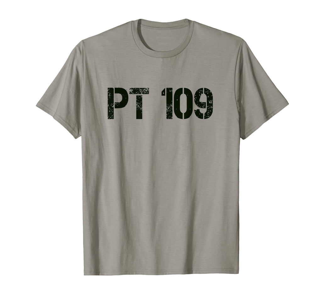 Pt 109 Distressed T-Shirt - Custom Art Print Men Women - T-Shirt, Sweatshirt, Hoodie