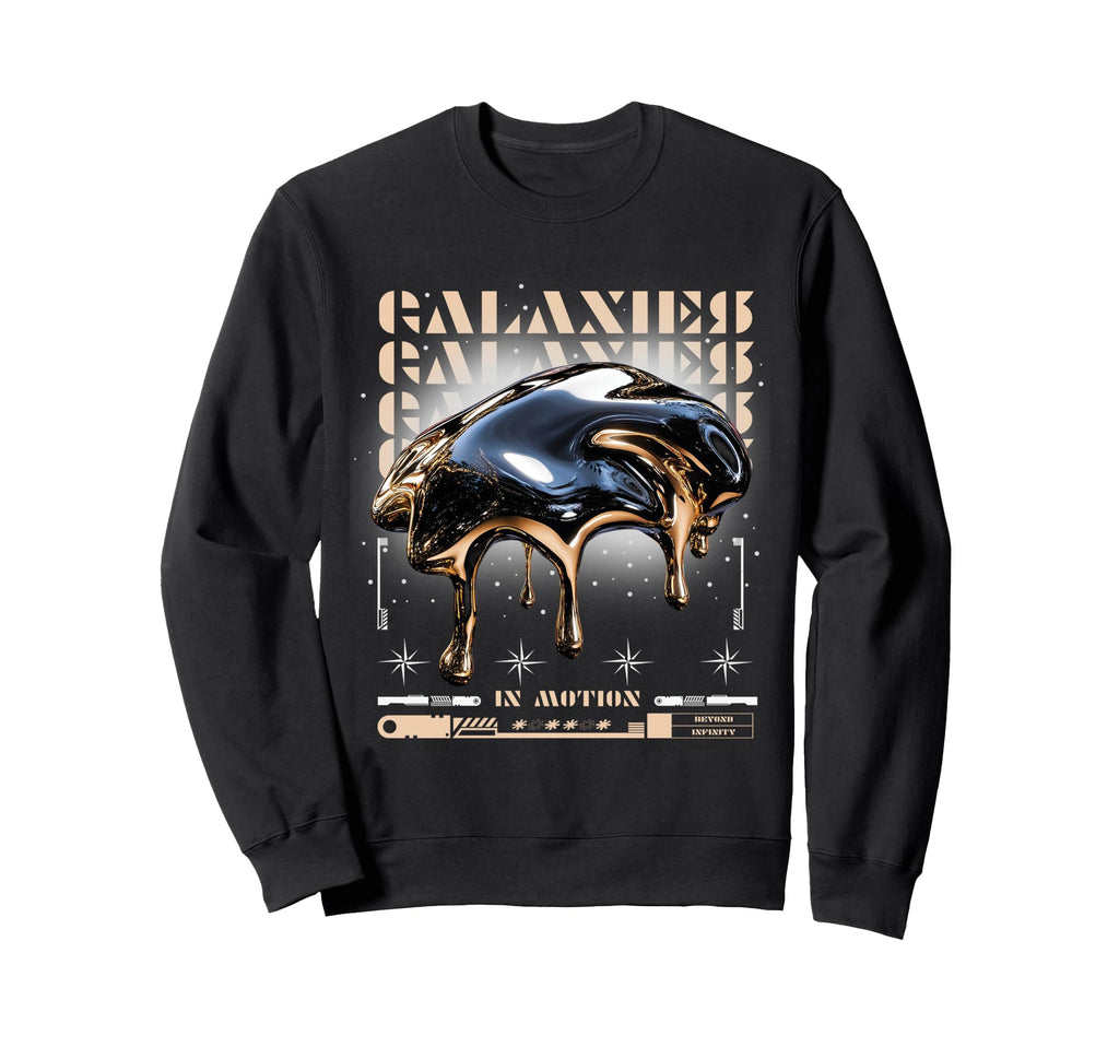 Y2K Galaxies Bold Urban Graffiti Sweatshirt - Trendy Graphic Unisex - T-Shirt, Sweatshirt, Hoodie