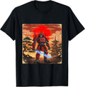 Cyber Bushido Mecha Warrior Apparel - Adult & Kids T-Shirts, Sweatshirts & Hoodies apparel design preview 1