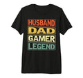 Husband Dad Gamer Legend Fathers Day T-Shirt - Trendy Graphic Men Women - T-Shirt, Sweatshirt, Hoodie