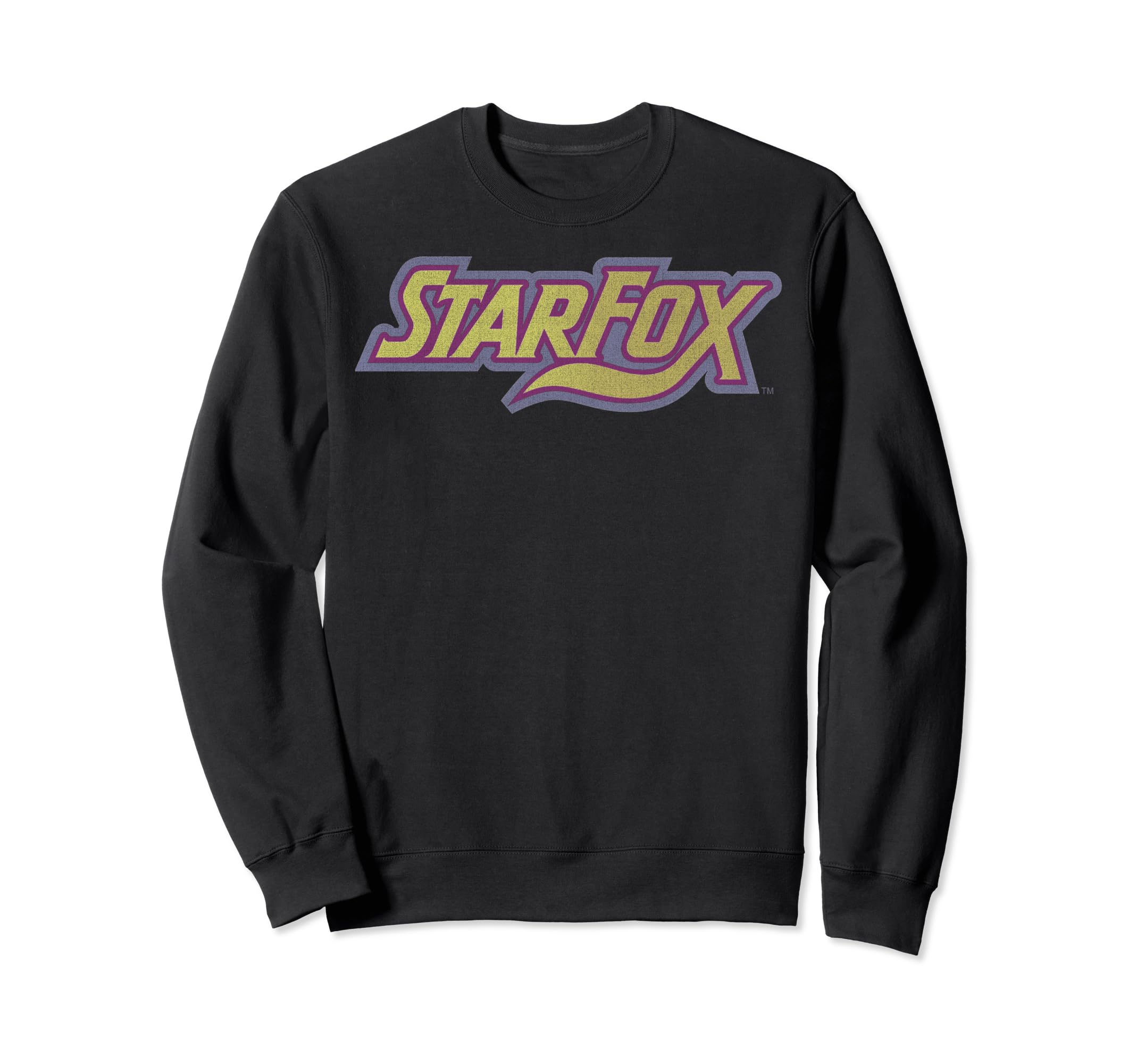 Star Fox Distressed Game Logo Sweatshirt - Graphic Print Unisex - T-Shirt, Sweatshirt, Hoodie
