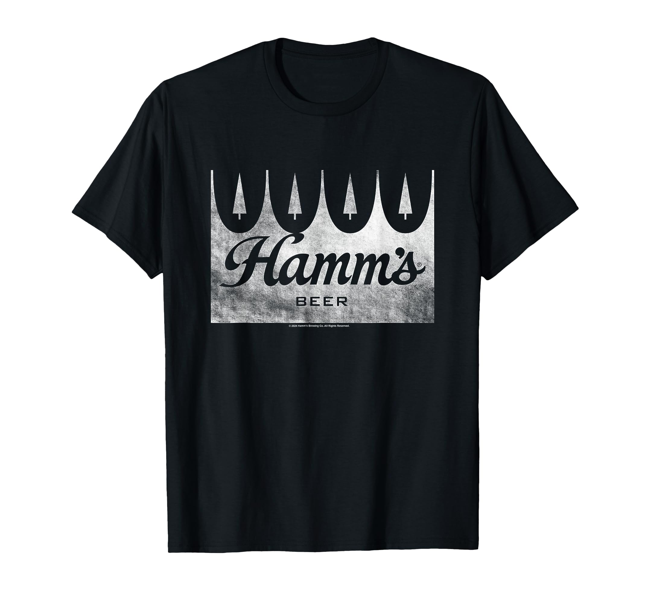 Hamms Distressed Wood Sign Beer Badge T-Shirt - Streetwear Style Men Women - T-Shirt, Sweatshirt, Hoodie