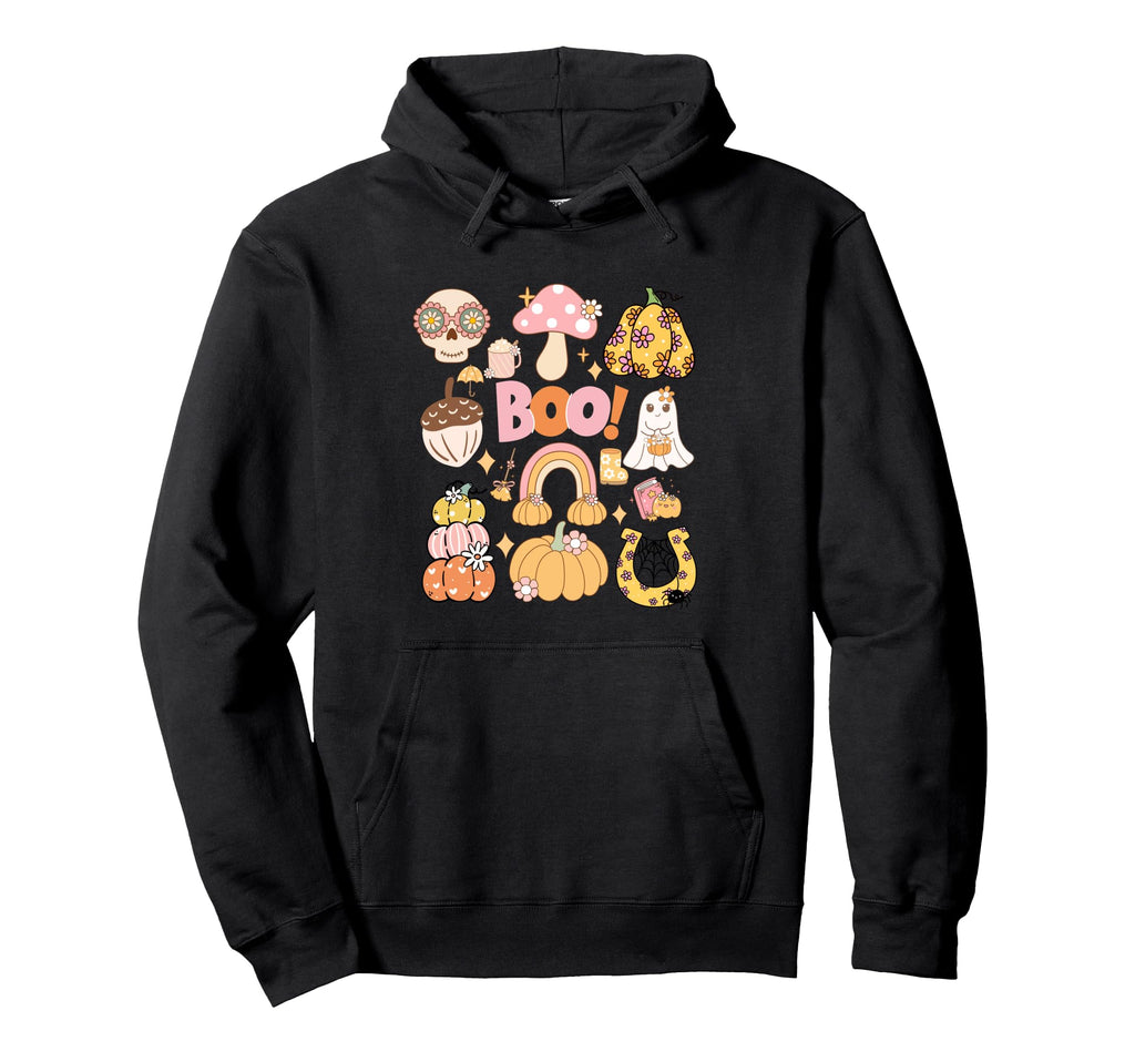 Floral Fall Boho And Hoodie - Unique Graphic for Adults - T-Shirt, Sweatshirt, Hoodie