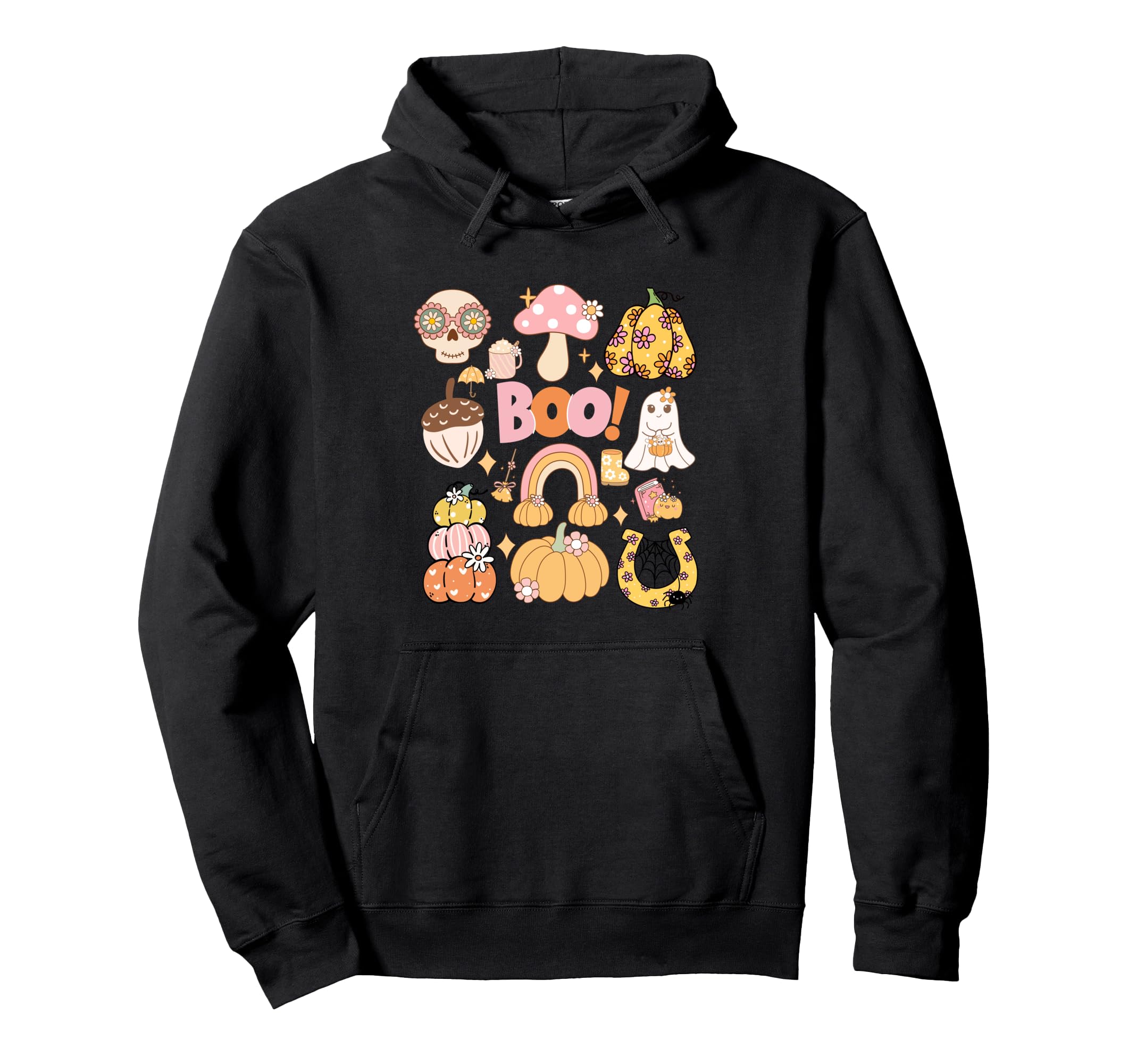 Floral Fall Boho And Hoodie - Unique Graphic for Adults - T-Shirt, Sweatshirt, Hoodie
