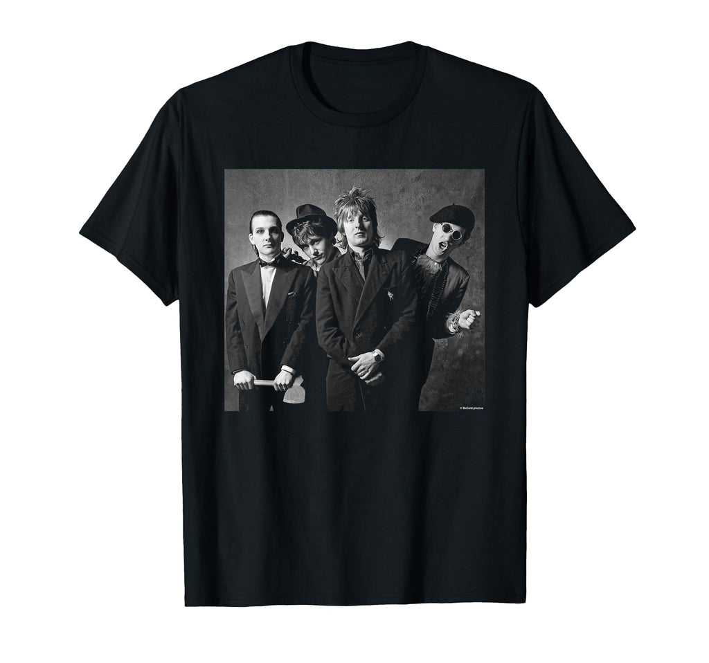 Damned Punk Band 1980 Photo Allan T-Shirt - Fun Novelty Design Unisex - T-Shirt, Sweatshirt, Hoodie