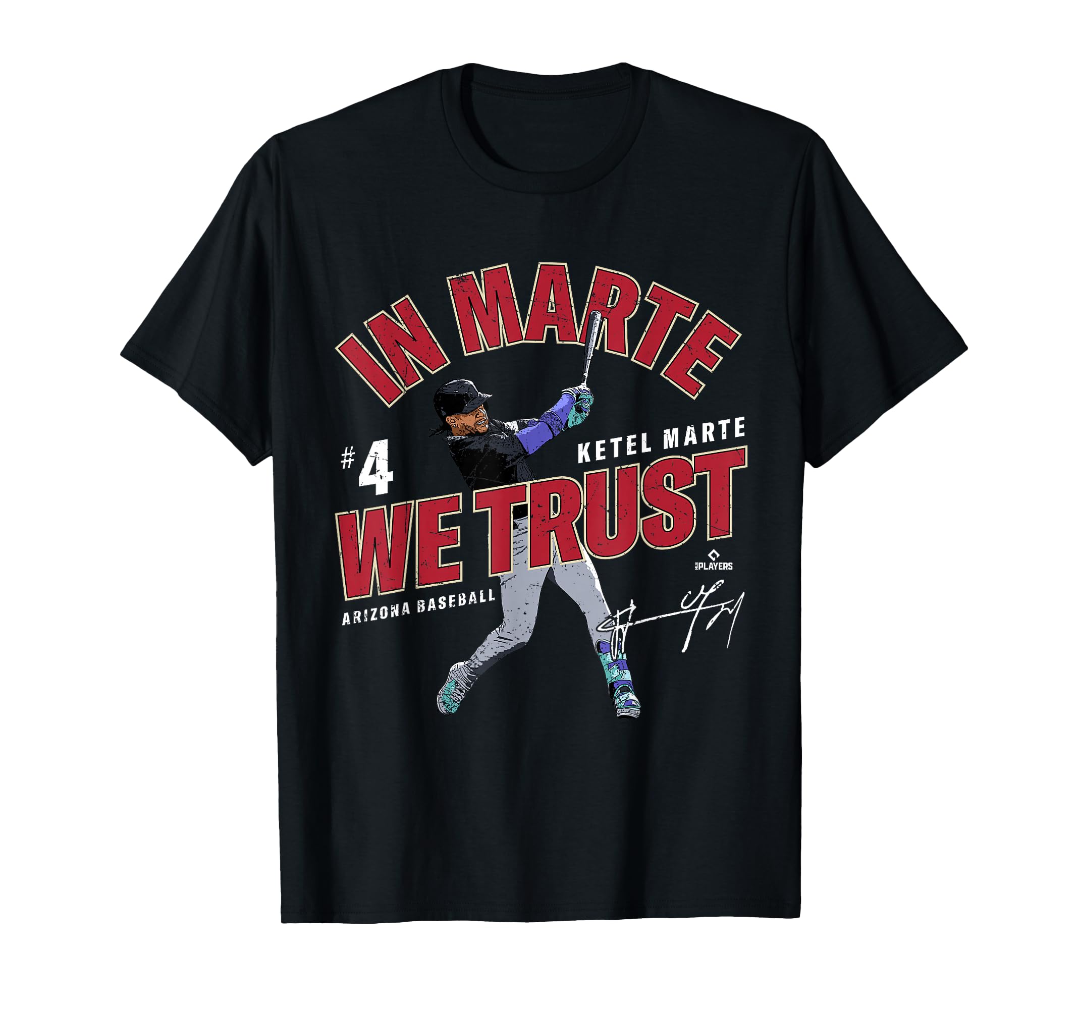 Marte We Trust Ketel Marte Arizona T-Shirt - Custom Art Print Men Women - T-Shirt, Sweatshirt, Hoodie