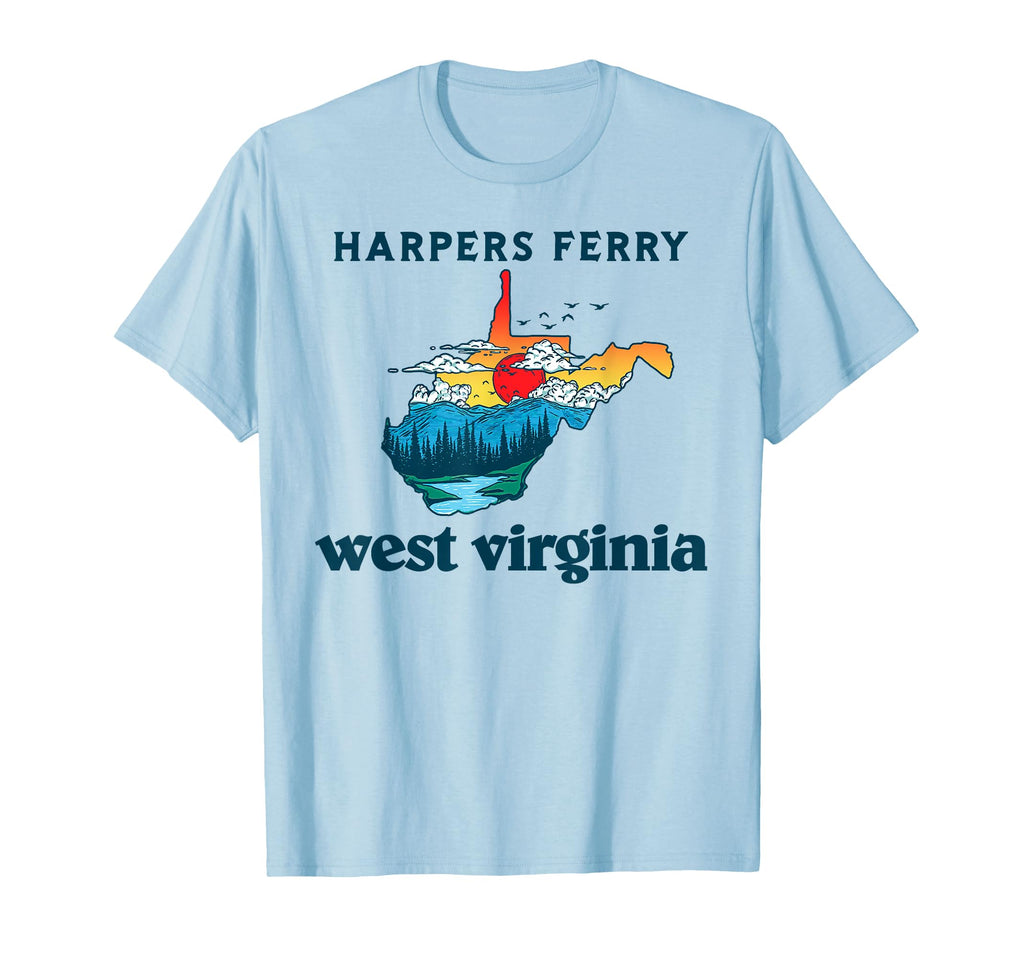 Harpers Ferry West Virginia Outdoors T-Shirt - Aesthetic Graphic Men Women - T-Shirt, Sweatshirt, Hoodie