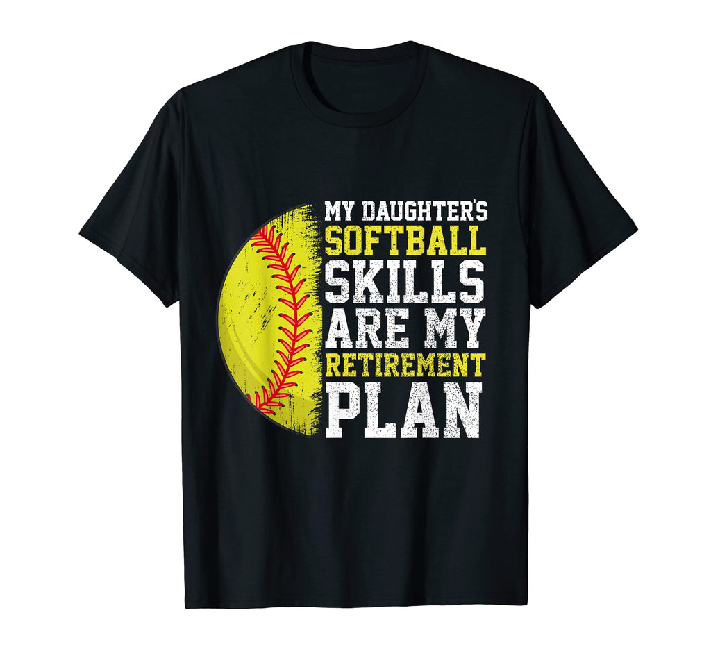 Funny Softball Dad Mom Baseball Player T-Shirt - Novelty Apparel Men Women - T-Shirt, Sweatshirt, Hoodie