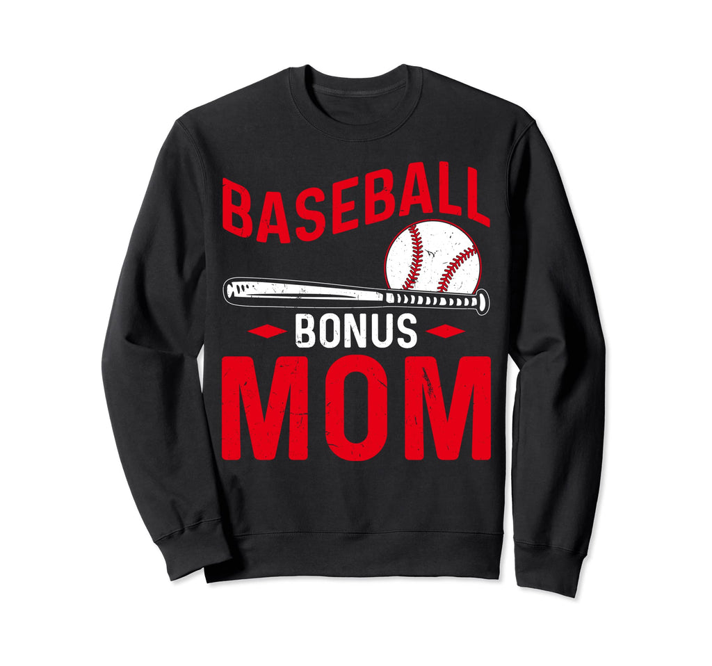Ball Mom Funny Baseball Mother Sweatshirt - Fun Novelty Design for Adults - T-Shirt, Sweatshirt, Hoodie