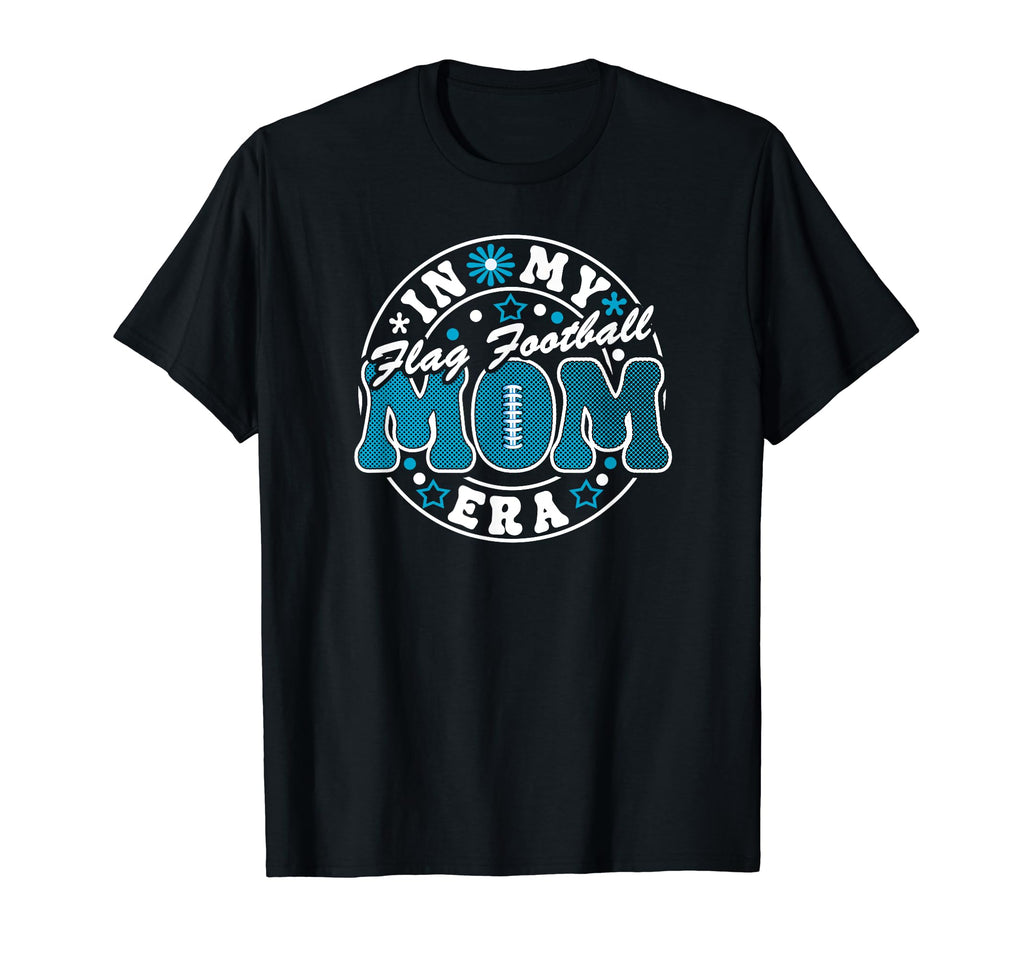 Flag Football Mom Era Game Day T-Shirt - Minimalist Print Unisex - T-Shirt, Sweatshirt, Hoodie