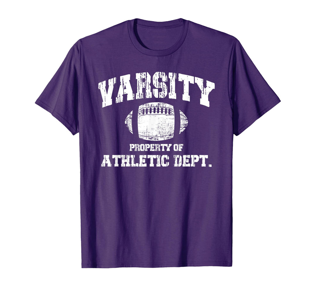 Varsity Football Player High School T-Shirt - Novelty Apparel for Adults - T-Shirt, Sweatshirt, Hoodie
