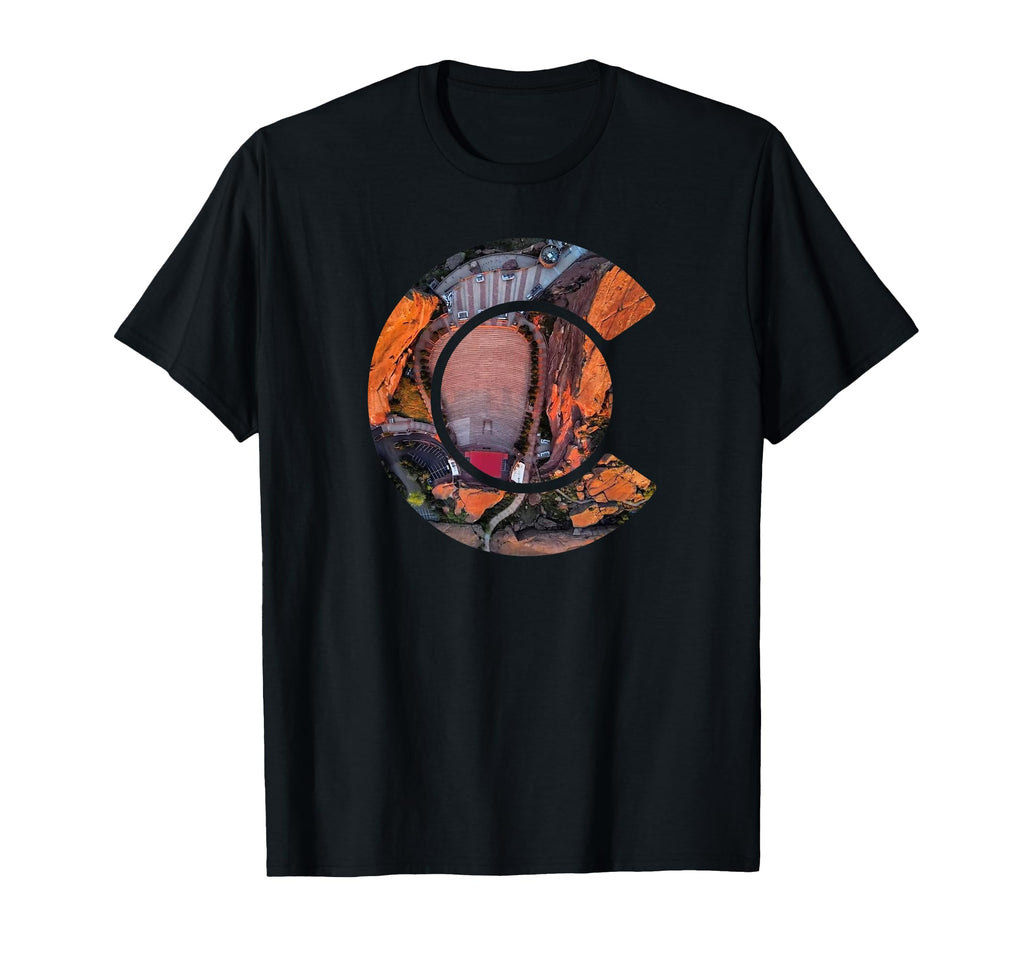 Red Rocks Amphitheater Colorado State T-Shirt - Streetwear Style Unisex - T-Shirt, Sweatshirt, Hoodie
