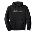 Edwin First Name Logo Sunset Surfer Hoodie - Fun Novelty Design Unisex - T-Shirt, Sweatshirt, Hoodie