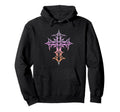 Gothic Cross Y2K Alt Aesthetic Hoodie - Minimalist Print Unisex - T-Shirt, Sweatshirt, Hoodie