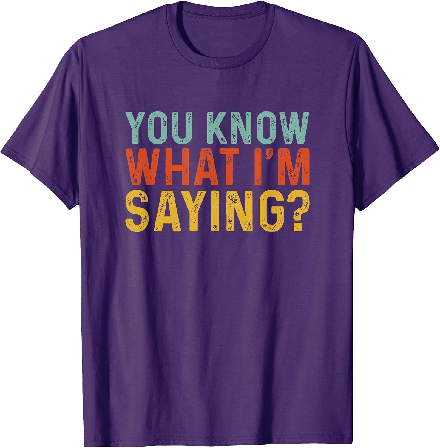 Funny You Know What I'm Saying Humor Irony Gift - Adult & Kids T-Shirts, Sweatshirts & Hoodies apparel design preview 1