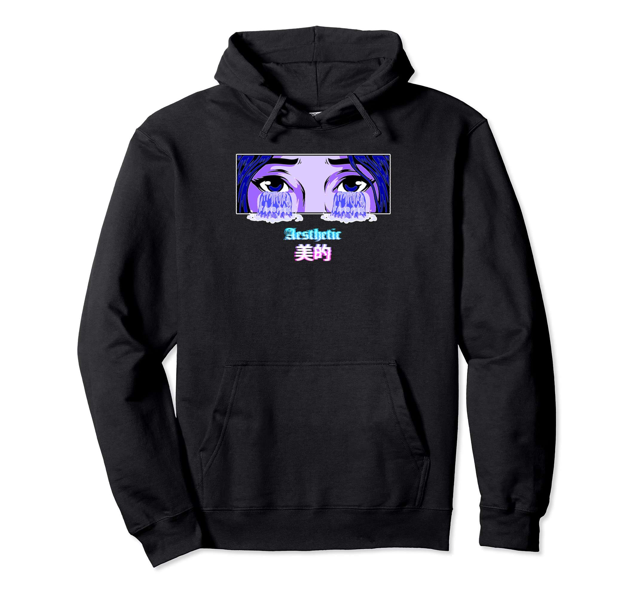 Aesthetic Aesthetic Vaporwave 90S Hoodie - Custom Art Print Men Women - T-Shirt, Sweatshirt, Hoodie