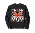 Cheer Mom Mother Bow Cheerleader Sweatshirt - Aesthetic Graphic Men Women - T-Shirt, Sweatshirt, Hoodie