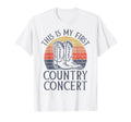 My First Country Concert Country T-Shirt - Aesthetic Graphic Men Women - T-Shirt, Sweatshirt, Hoodie