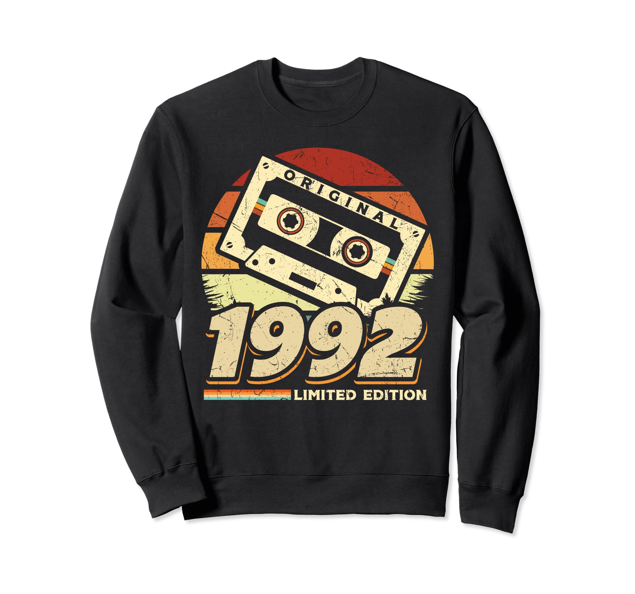 1992 Cassette Tape 32Th Birthday Sweatshirt - Minimalist Print Men Women - T-Shirt, Sweatshirt, Hoodie