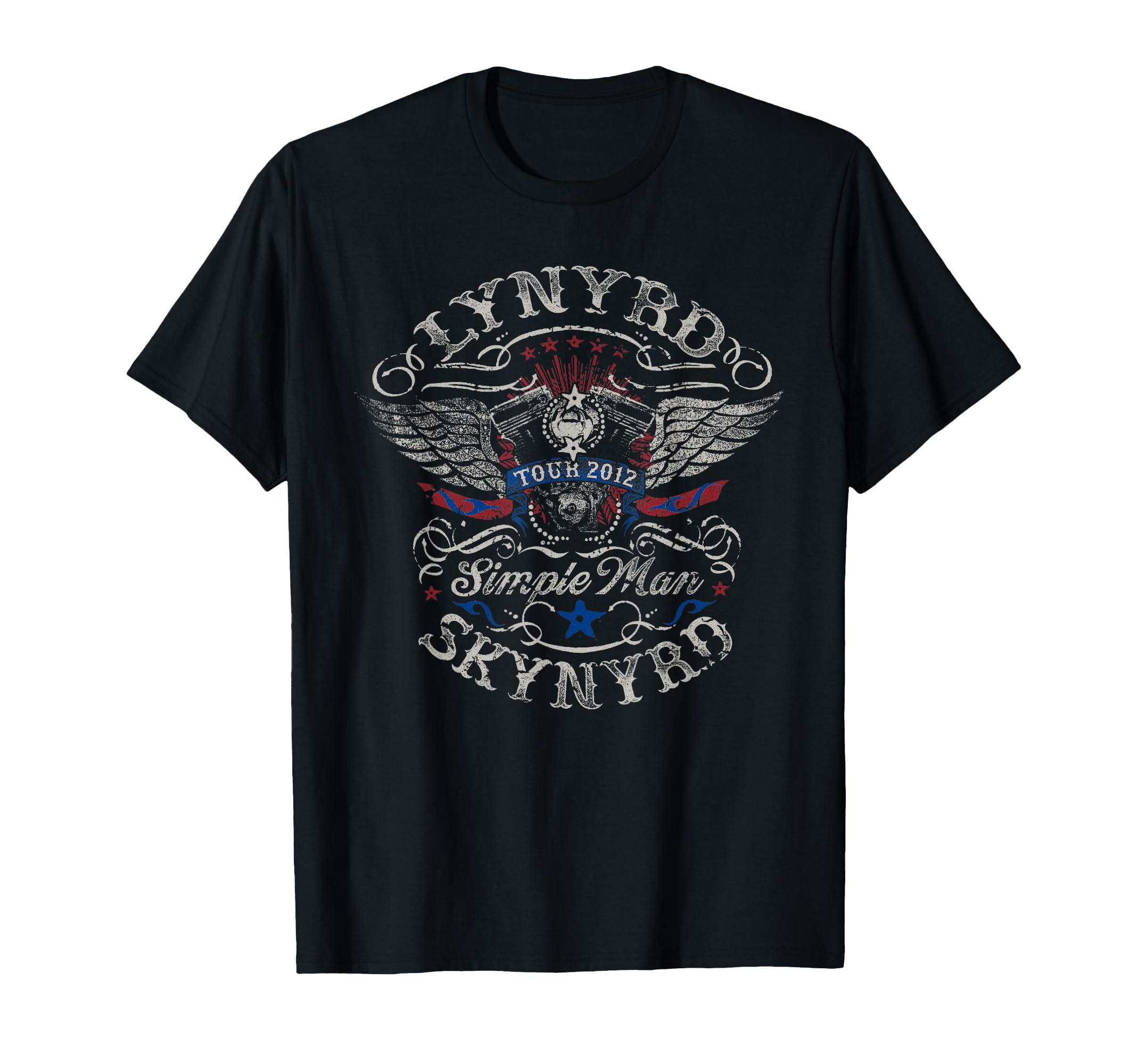 Lynyrd Skynyrd Simple Tour 2012 Gifts T-Shirt - Graphic Print Men Women - T-Shirt, Sweatshirt, Hoodie