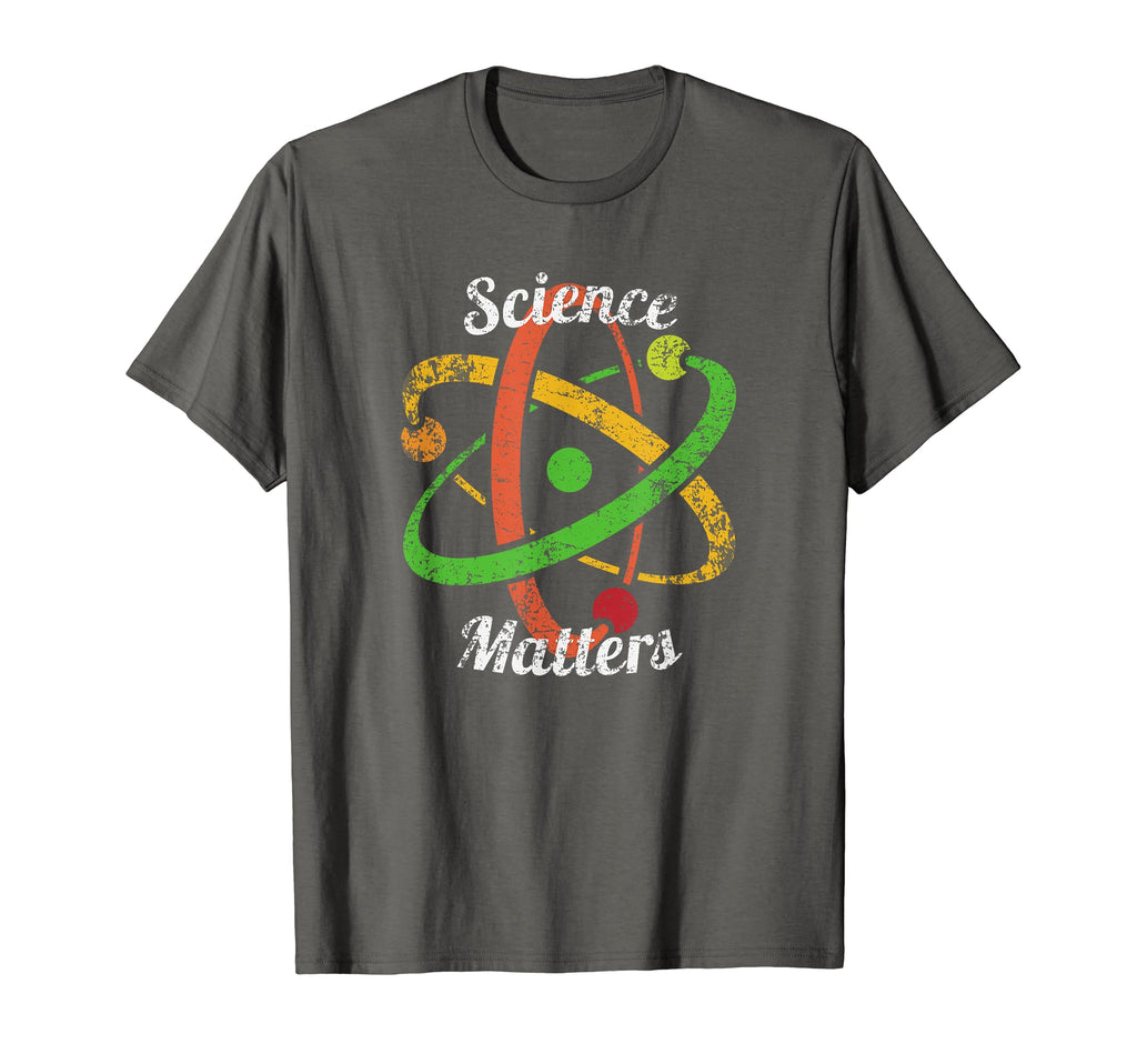 Science March Nerd Geek Distressed Atom T-Shirt - Streetwear Style Unisex - T-Shirt, Sweatshirt, Hoodie