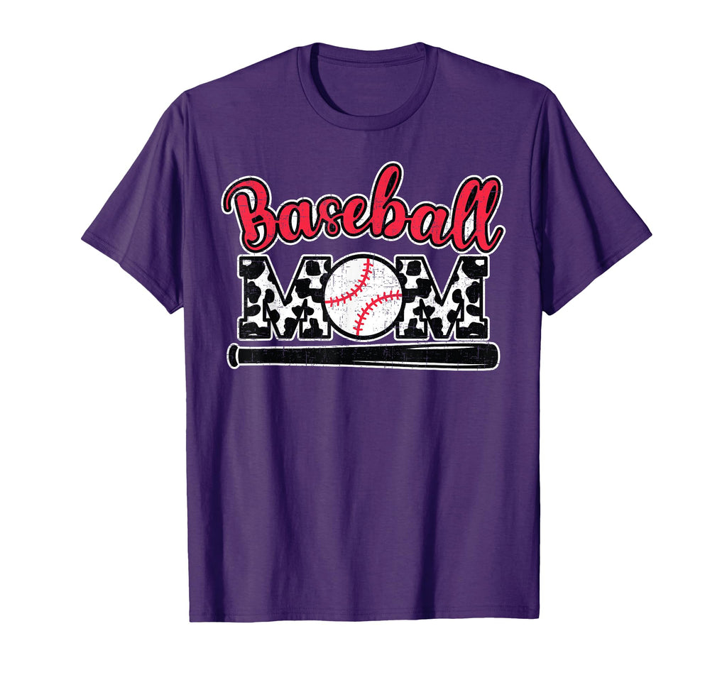 Baseball Mom Dalmatian 2025 Mothers T-Shirt - Custom Art Print for Adults - T-Shirt, Sweatshirt, Hoodie