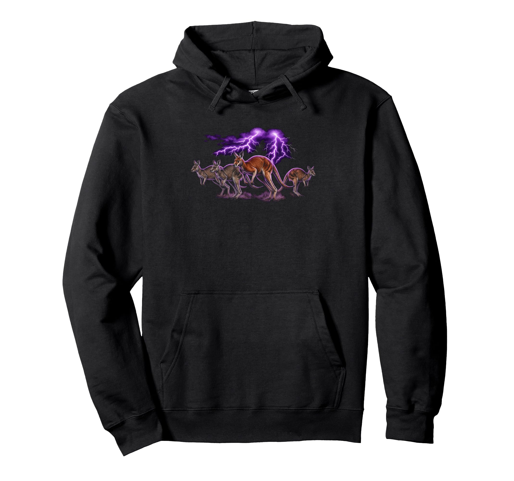 Kangaroo 90S Funny Kangaroo 80S Hoodie - Fun Novelty Design Unisex - T-Shirt, Sweatshirt, Hoodie