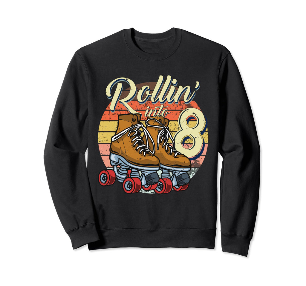 8Th Bday Outfit 8 Year Old Sweatshirt - Casual Everyday Wear Men Women - T-Shirt, Sweatshirt, Hoodie