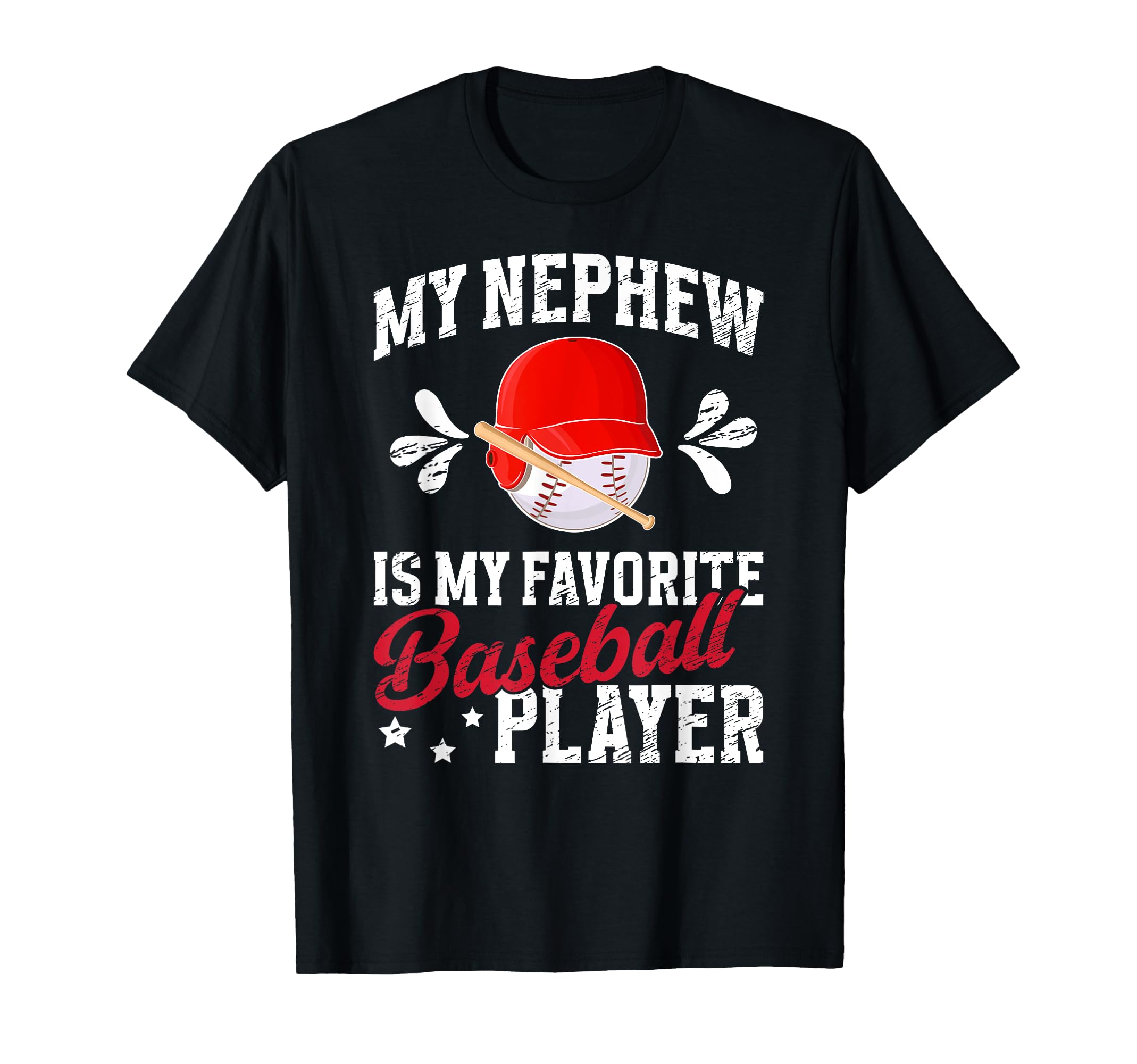 My Favorite Baseball Player Aunt T-Shirt - Unique Graphic for Adults - T-Shirt, Sweatshirt, Hoodie