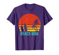 Distressed Sunset Surfboard Beach Bum T-Shirt - Trendy Graphic Unisex - T-Shirt, Sweatshirt, Hoodie
