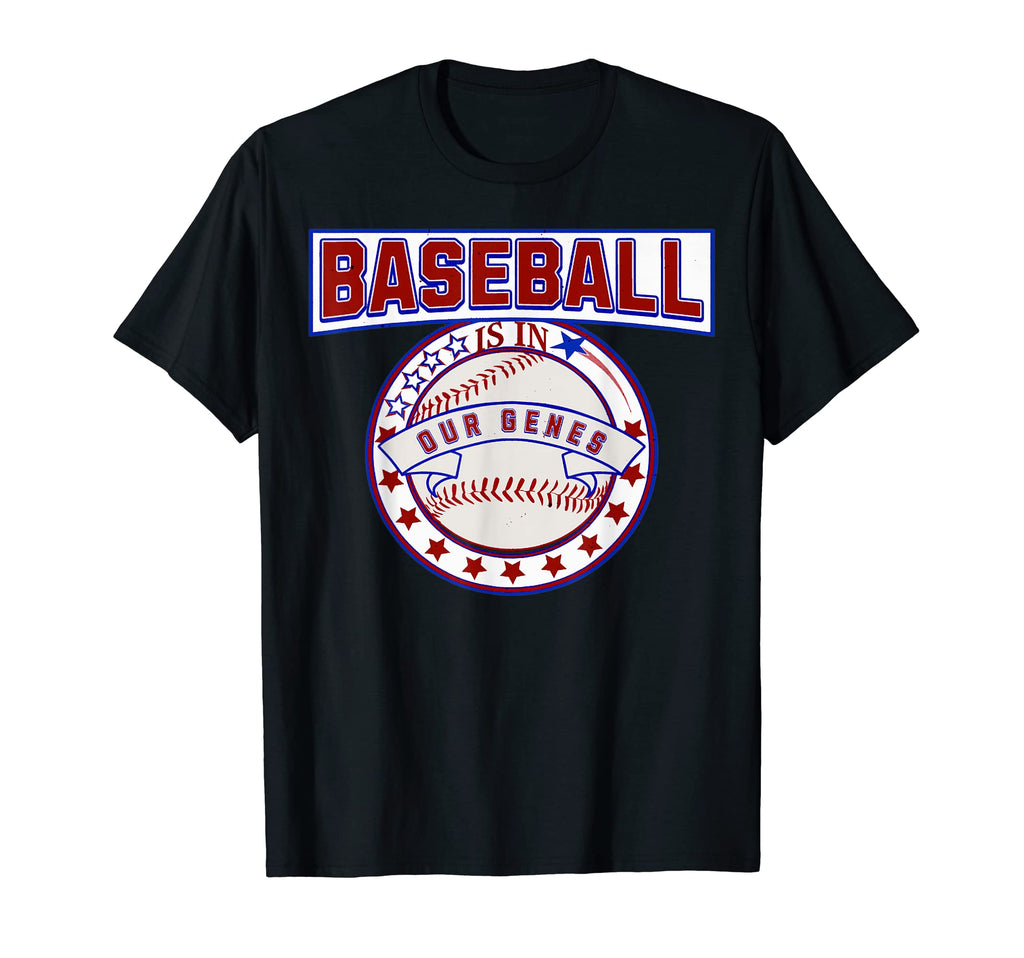 Baseball Our Genes Sports T-Shirt - Casual Everyday Wear Men Women - T-Shirt, Sweatshirt, Hoodie