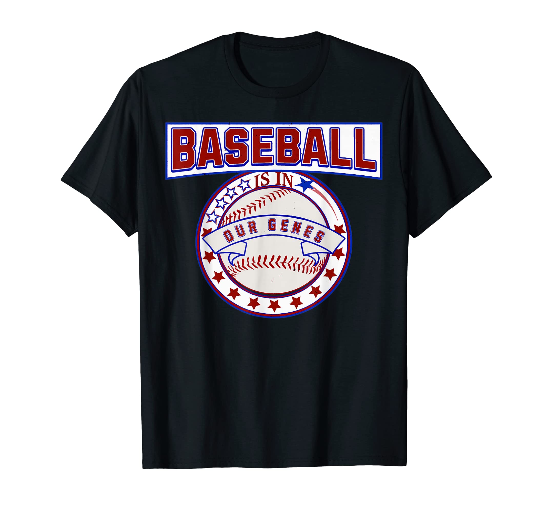 Baseball Our Genes Sports T-Shirt - Casual Everyday Wear Men Women - T-Shirt, Sweatshirt, Hoodie