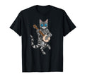 Banjo Cat Funny Bluegrass Tabby T-Shirt - Minimalist Print for Adults - T-Shirt, Sweatshirt, Hoodie