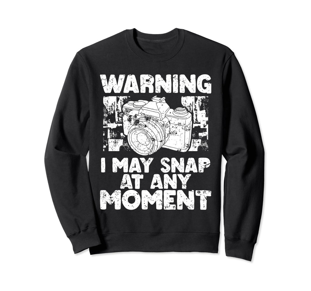 Photo Camera Photographer Flash People Sweatshirt - Graphic Print Unisex - T-Shirt, Sweatshirt, Hoodie